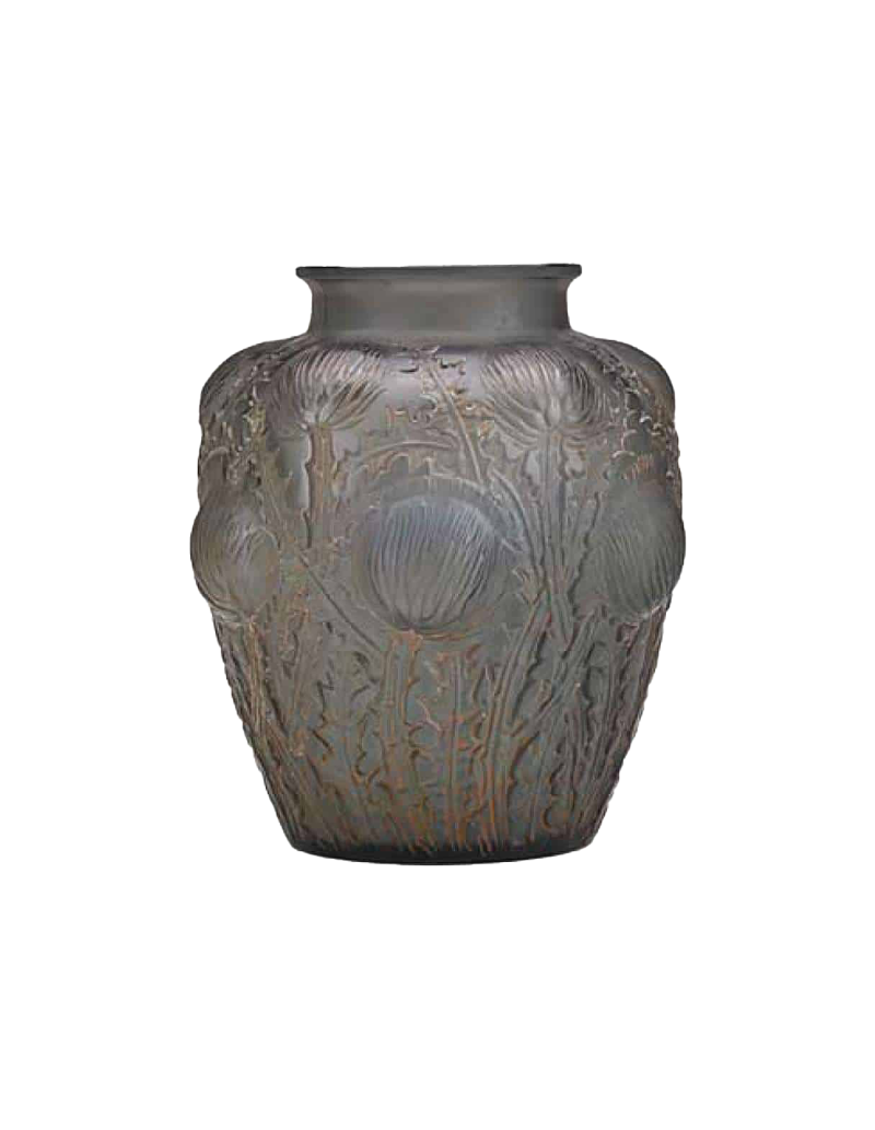 RENÉ LALIQUE (1860 - 1945) Vase "Domrémy"