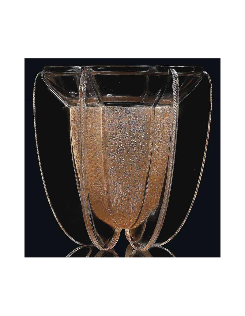 RENE LALIQUE (1860-1945)  "Myosotis" Vase.