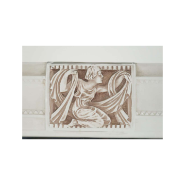 René LALIQUE "Helene" table mirror