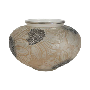 René Lalique Vase "Dalhias"