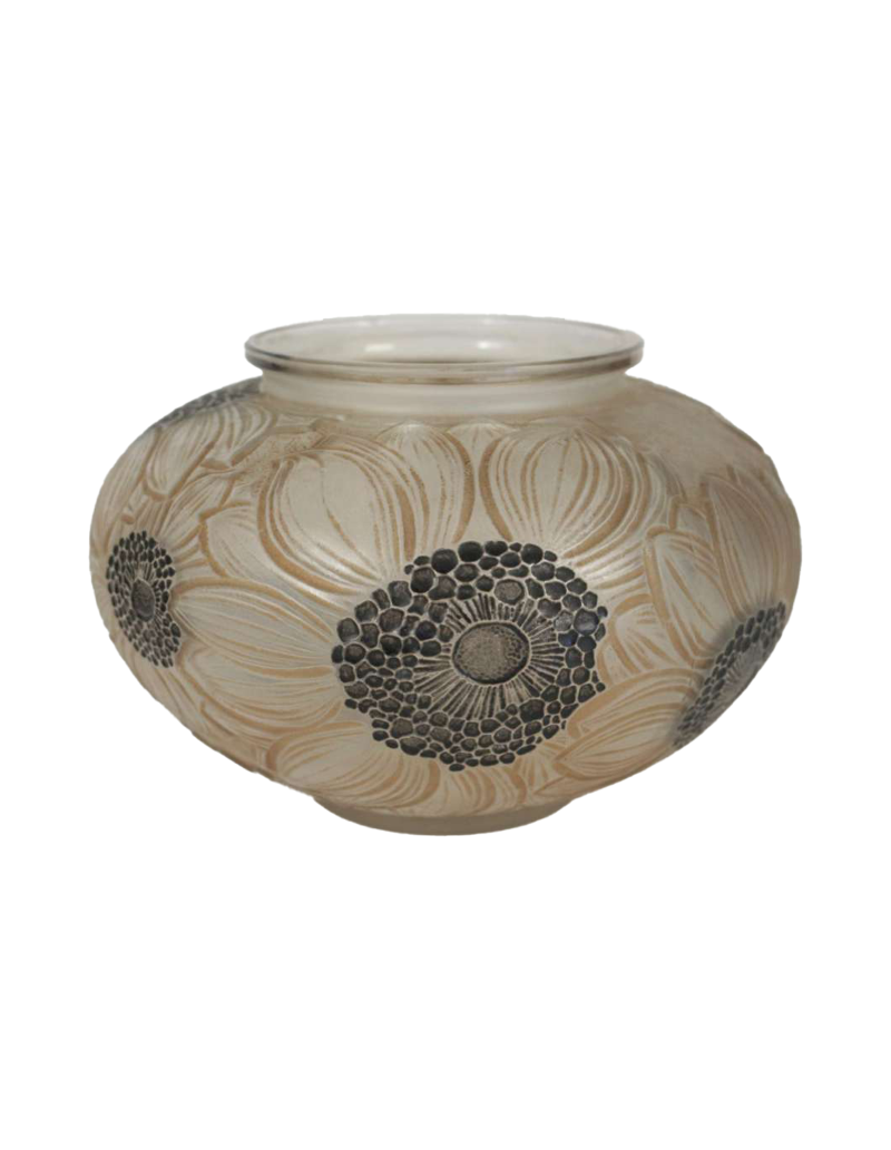 René Lalique Vase "Dalhias"