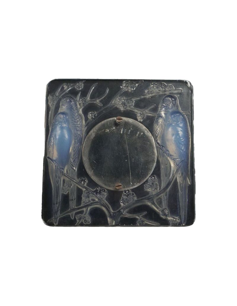 Rene Lalique Cadre "4 perruches " opalescent