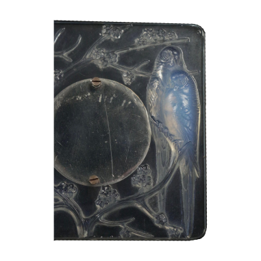 Rene Lalique Cadre "4 perruches "...