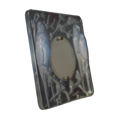 Rene Lalique Cadre "4 perruches "...
