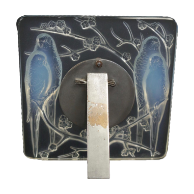Rene Lalique Cadre "4 perruches "...
