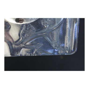 Rene Lalique Cadre "4 perruches "...