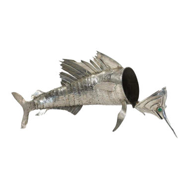 Fish "Swordfish" Sterling Silver...