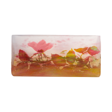 Daum Nancy : porte bouquet " rose "...