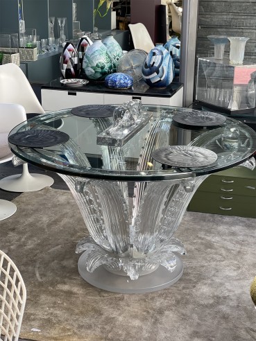 Lalique Crystal "CACTUS" Table