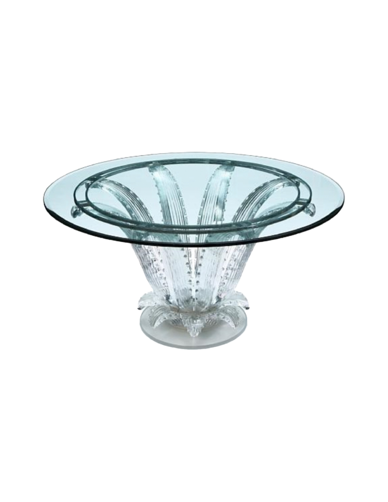 Lalique Crystal "CACTUS" Table
