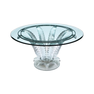 Cristal Lalique Table "CACTUS"