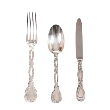 Tétard : 146-piece Sterling Silver Cutlery Set