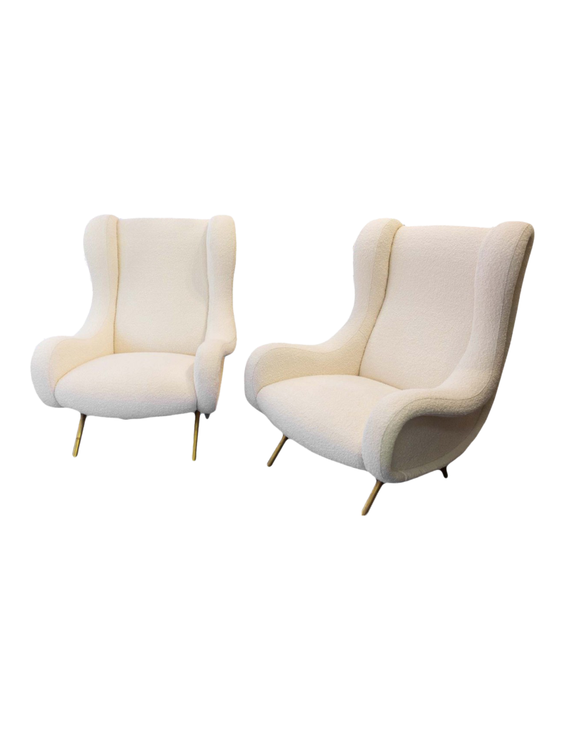 Marco ZANUSO & ARFLEX - Pair of "Senior" armchairs