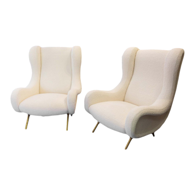 Marco ZANUSO & ARFLEX - Pair of "Senior" armchairs