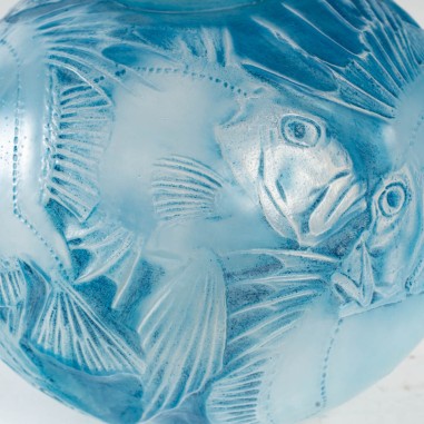 René Lalique : Vase « Poissons »...