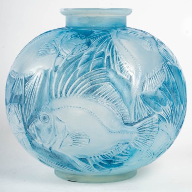 René Lalique : Vase « Poissons »...