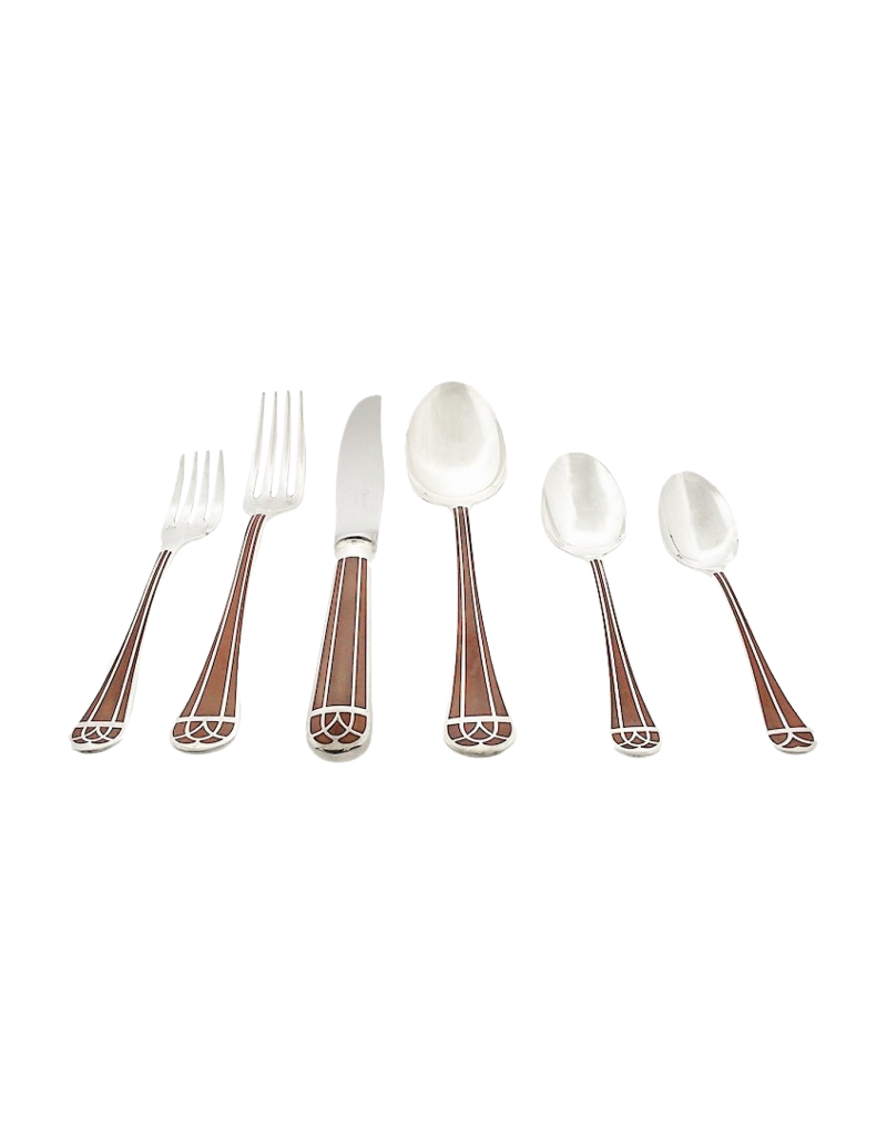 Christofle - "Talisman" Sienna cutlery set 130 pieces