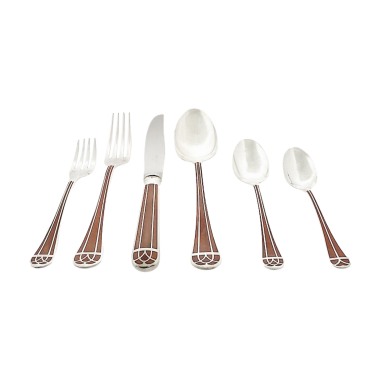 Christofle - "Talisman" Sienna cutlery set 130 pieces