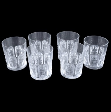 Lalique France: Set of 12 “Khépri”...