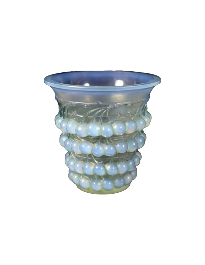 R. Lalique - “Montmorency” Opalescent Vase, 1930