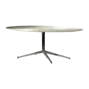 Florence Knoll (1917-2019): Dining Table With Oval Tray