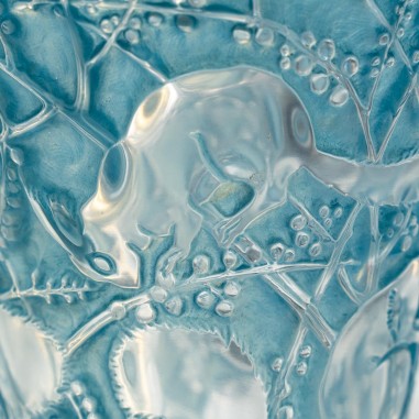 RENÉ LALIQUE ( 1860-1945) +Vase «...