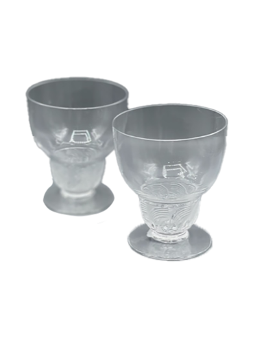 René Lalique : Série de 5 verres « Padoue » 1930