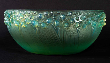 R.LALIQUE : Coupe « Muguet » 1931