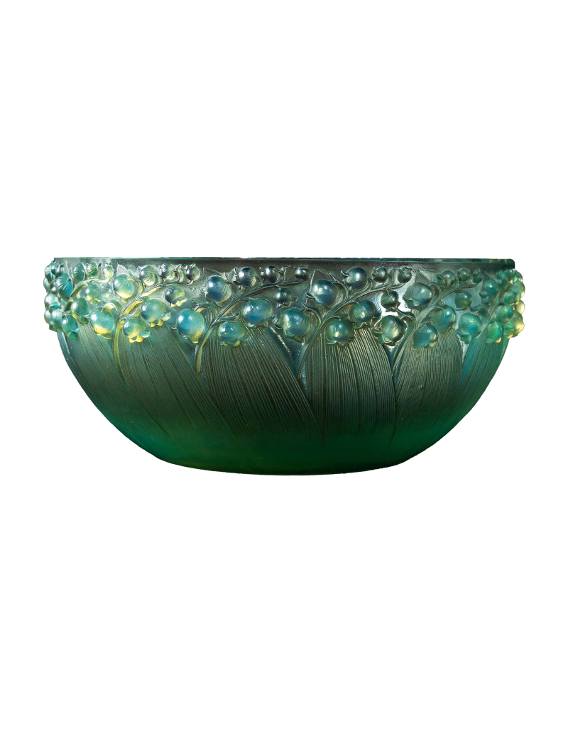 R.LALIQUE : “Lily of the Valley” Cup 1931