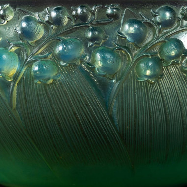 R.LALIQUE : Coupe « Muguet » 1931
