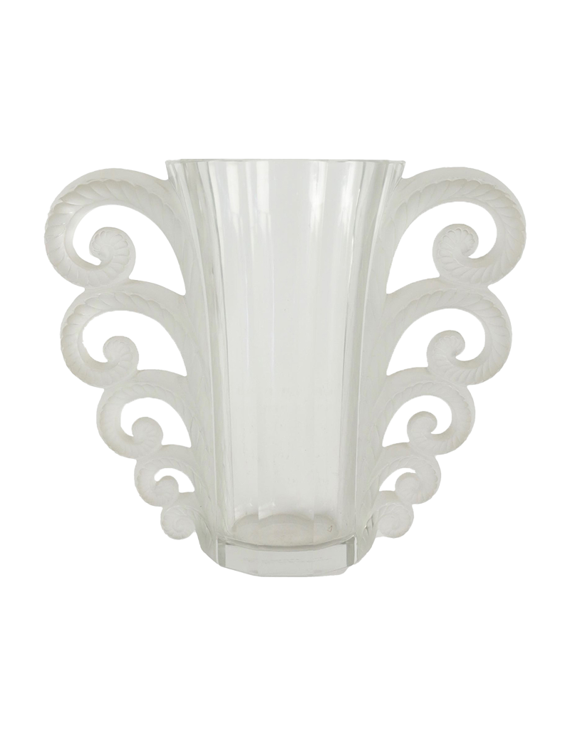 René Lalique :  Vase "Beauvais"
