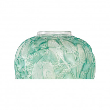 René Lalique : Vase "Perruches"