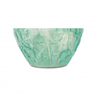 René Lalique: Vase "Parakeets"
