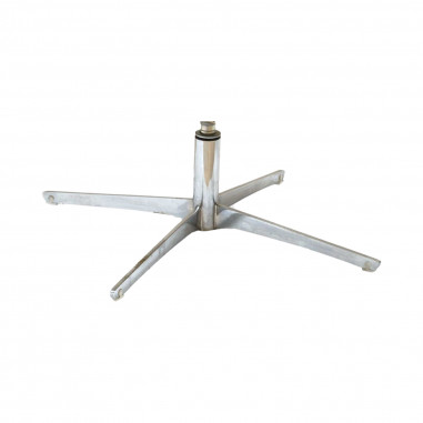 KASTEL : "Kayak" Swivel Leather Armchair