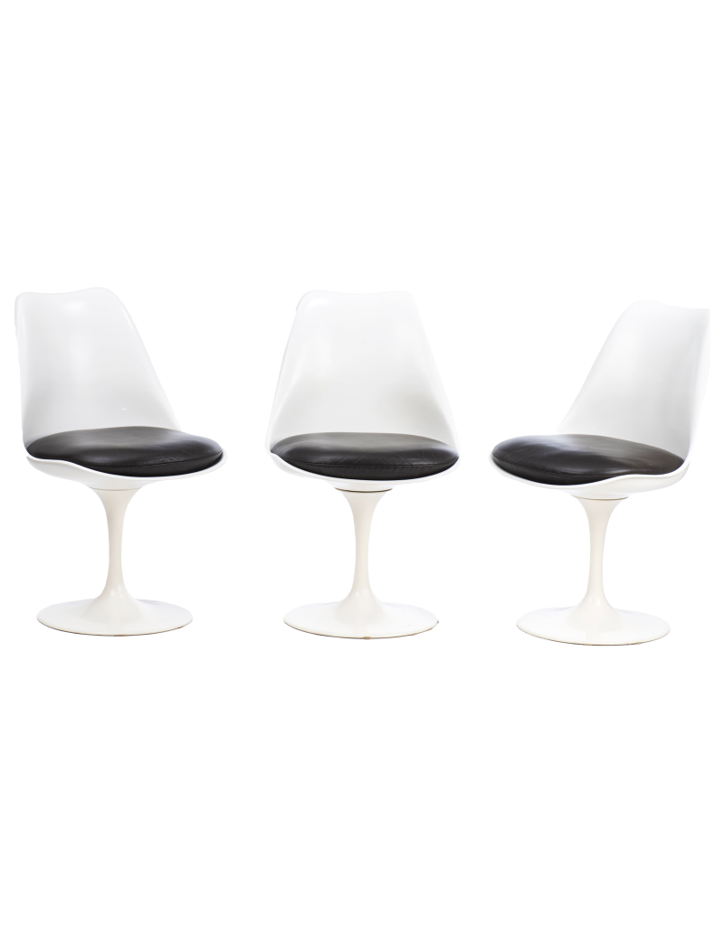 Knoll & Eero SAARINEN: 3 "Tulip" Chairs