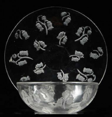 René LALIQUE (1860-1945): Bowl and...