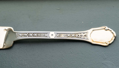 TÉTARD : Silver cutlery set model...