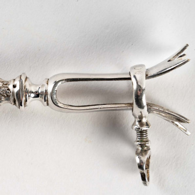 12 Silver Chop Handles, 1880