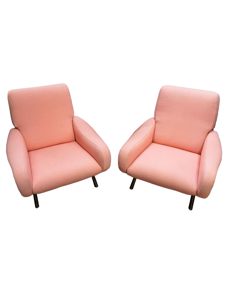 Paire de Fauteuils Marco Zanuso modèle "Lady"