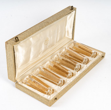 R. Lalique - "Six Figurines" Set of 6...