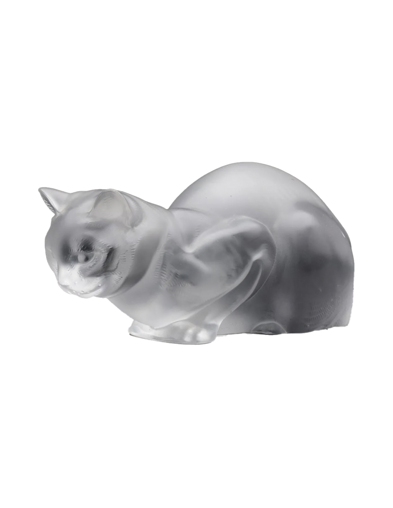 Maison Lalique :"Chat Couché"