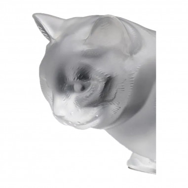 Maison Lalique :"Chat Couché"