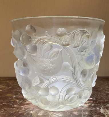 René Lalique : "Avallon" Vase 1927