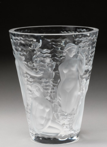 R.Lalique : "ONDINES" Vase 1938