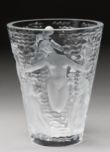 R.Lalique : "ONDINES" Vase 1938
