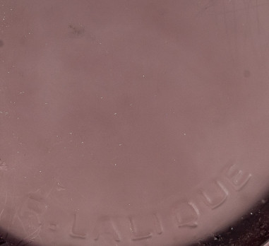 R.Lalique : Vase « Gui » Améthyste