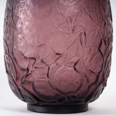 René Lalique : Vase "Monnaie du Pape"...