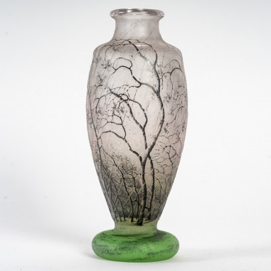 Daum : "Rain" Vase