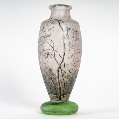 Daum : "Rain" Vase