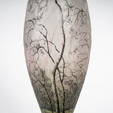 Daum : "Rain" Vase